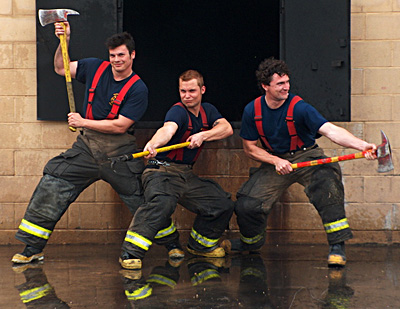 Charlie's Angels firefighters