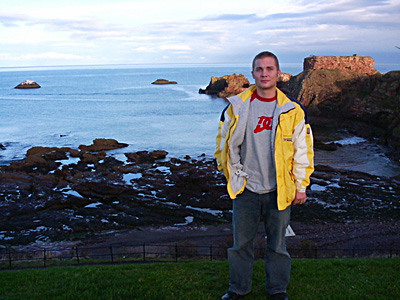 Marc on the English coast